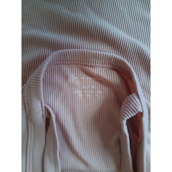 Women's Shirt NOBO Brand Pink Tank Top with Spaghetti Strap Size Medium 7-9 - Picture 3 of 3